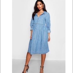 Maternity smock dress